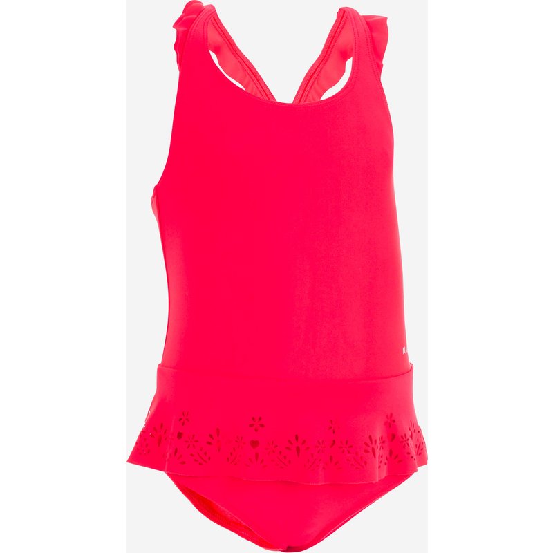 Badeanzug Baby/Mädchen Röckchen - rot