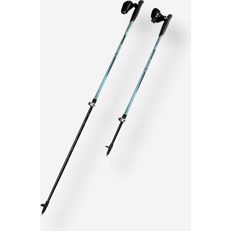 Nordic Walking Stöcke Teleskop Aluminium - NW P120 schwarz/graugrün