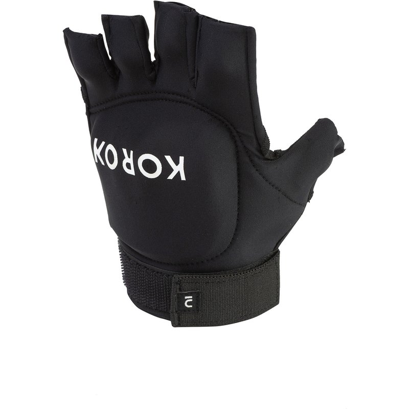 Kinder/Erwachsene Feldhockey Handschuh - FH100 schwarz