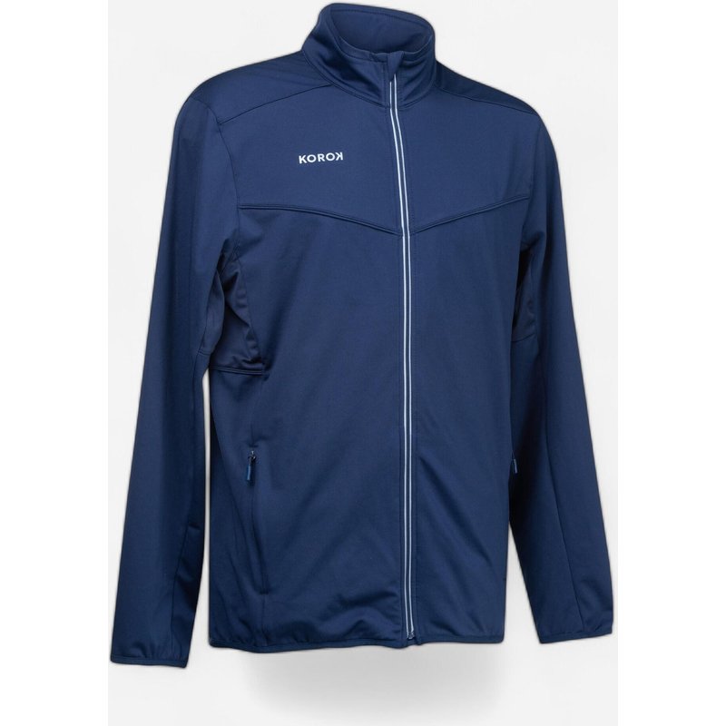 Trainingsjacke Feldhockey FH900 Herren marineblau