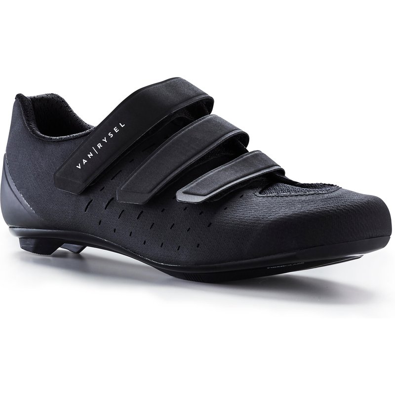 Fahrradschuhe Rennrad Road 100 Schwarz