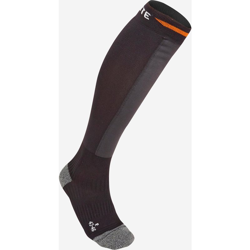 Laufsocken high verstärkt - schwarz