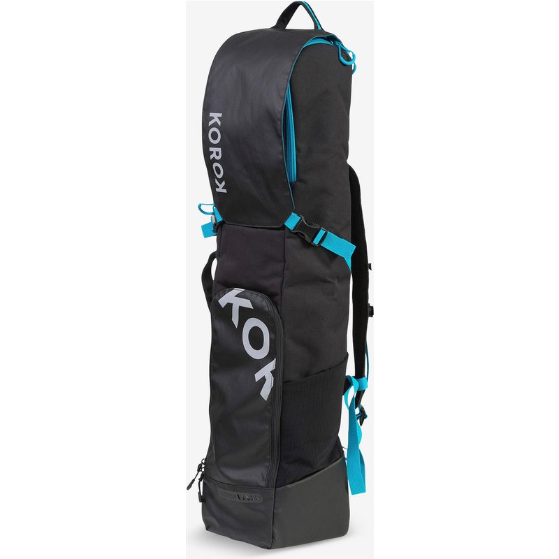 Schlägertasche Feldhockey FH500 mittelgroß (Stick->32") Kinder schwarz/blau