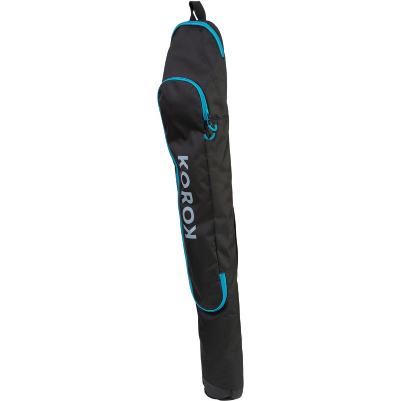 Schlägertasche Feldhockey FH150 kleines Format schwarz/blau