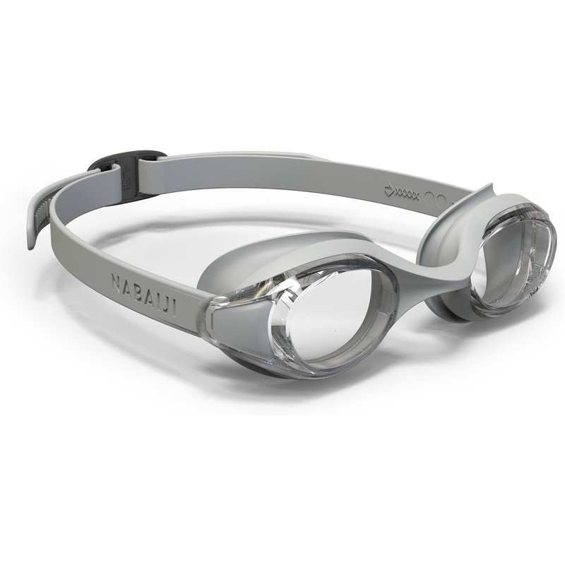 Schwimmbrille Einheitsgröße - Ready klar/grau