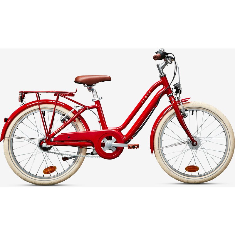Kinderfahrrad 20 Zoll Elops 900 rot