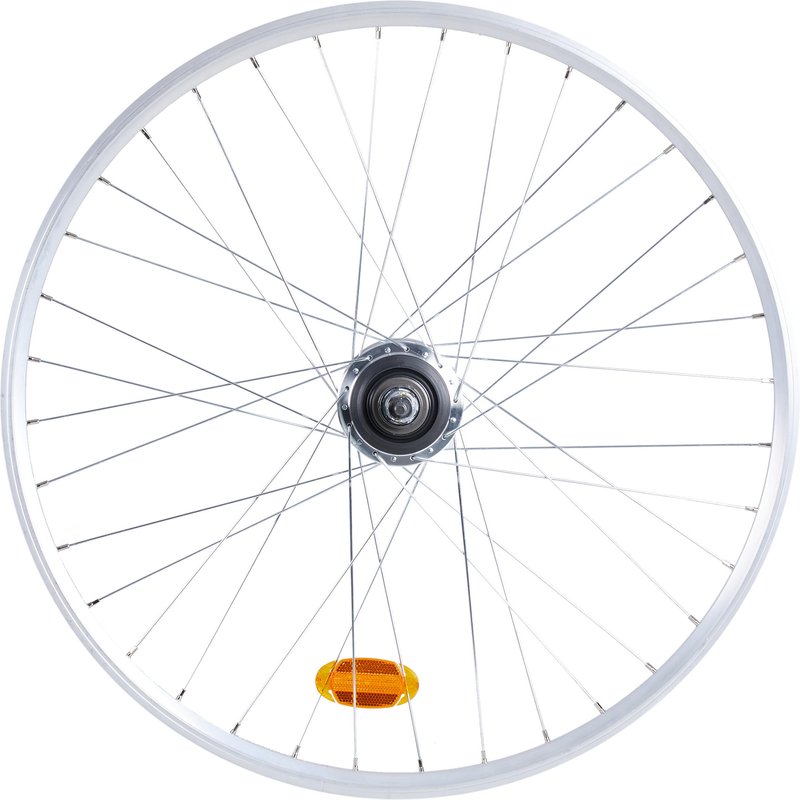 Hinterrad City Bike Hohlkammerfelge Nexus 7 Elops 540 silber