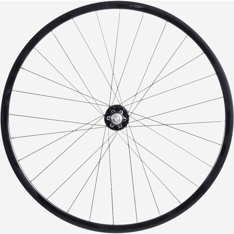 Vorderrad City Bike Speed 900 28 Zoll Hohlkammerfelge Scheibenbremse schwarz