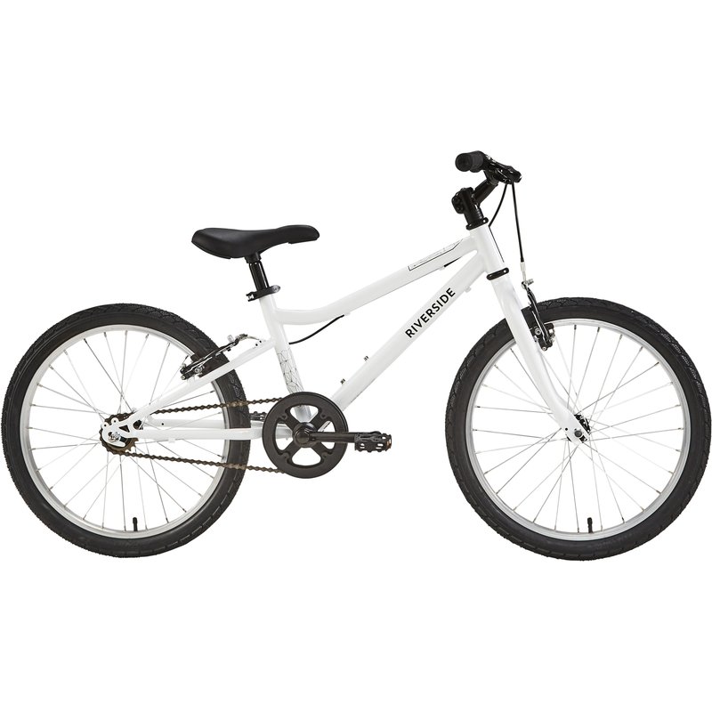 Kinderfahrrad Trekkingrad 20 Zoll Riverside 100 weiß