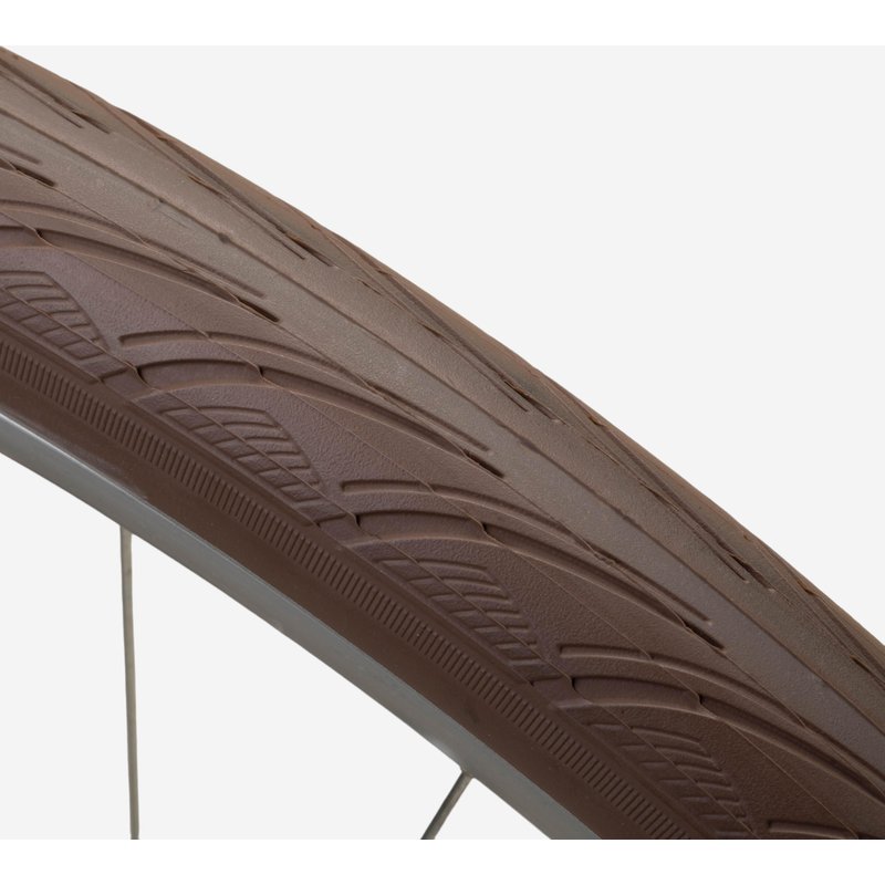 Fahrradreifen Drahtreifen City Protect 700×45 (44-622) reflektierend Pannenschutz braun