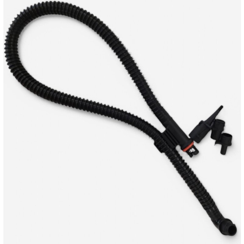 Schlauch + Stutzen für Niederdruckpumpe 0–10 psi schwarz