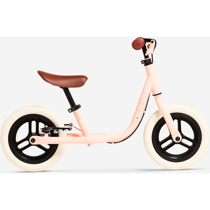Kinderlaufrad 10 Zoll Runride 500 rosa/beige