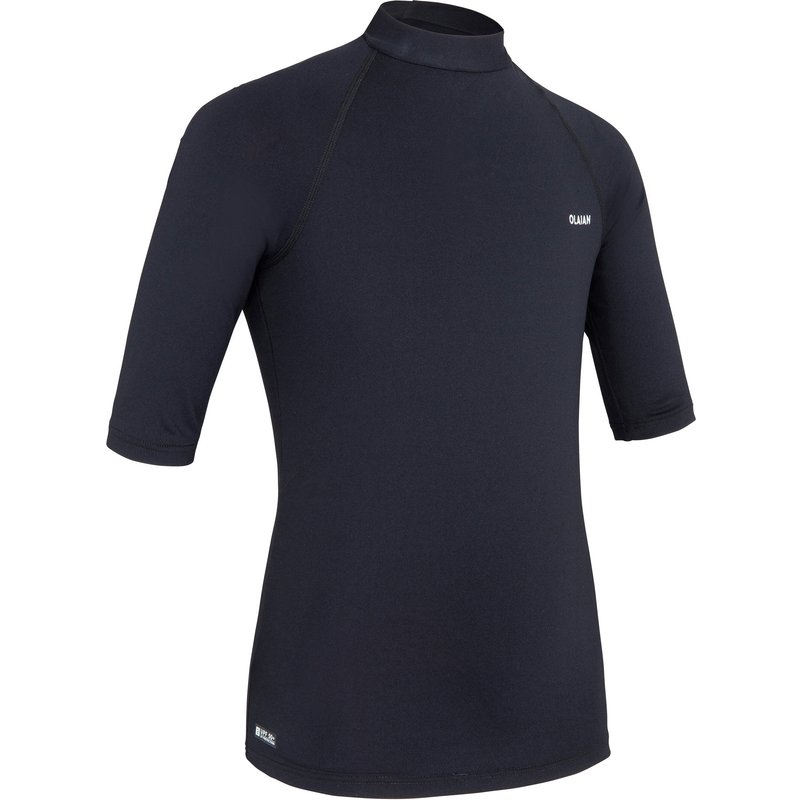 UV-Shirt Kinder schwarz
