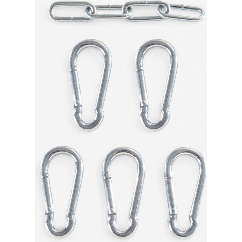 Karabiner-Set mit Kette Home Gym
