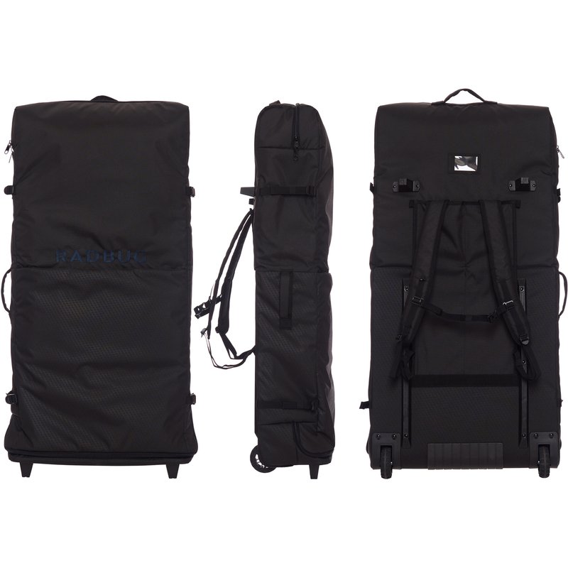 Boardbag Bodyboard Trolley mit Rollen Trip Bag 900 schwarz