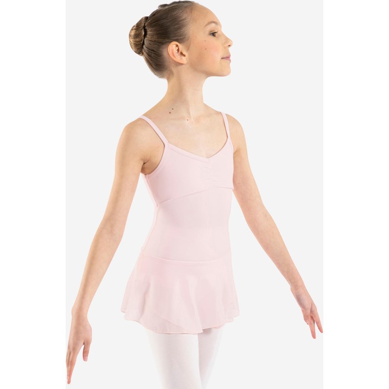 Ballett-Trikot Mädchen - hellrosa
