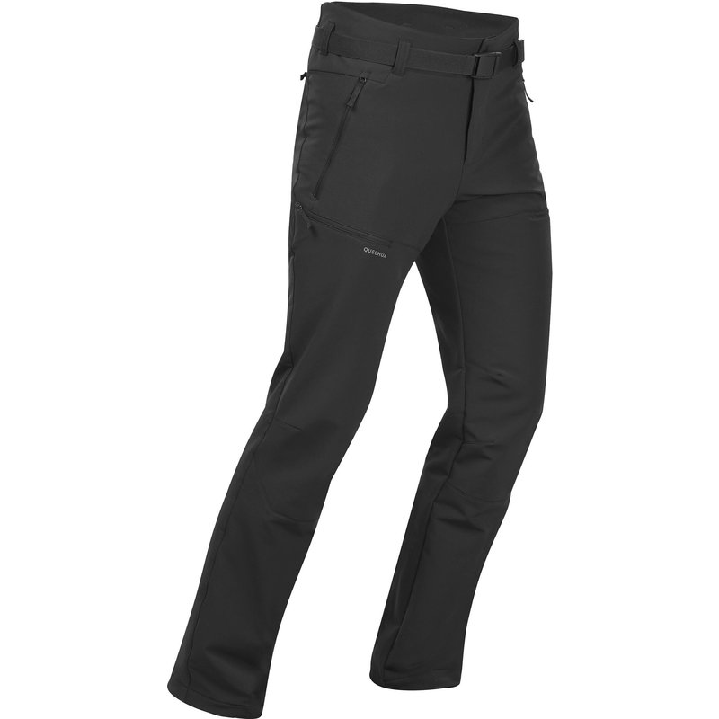 Wanderhose Herren warm wasserabweisend Winterwandern - SH500 schwarz