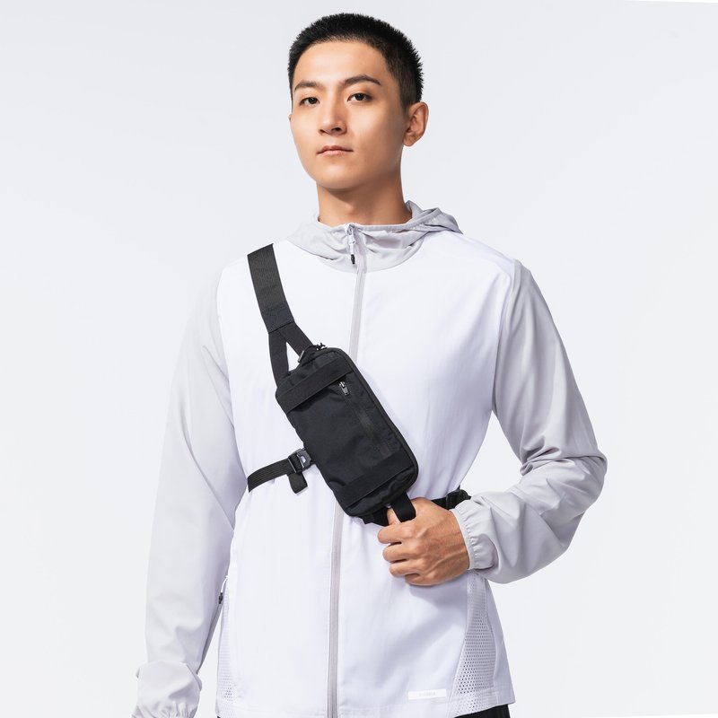 Lauftasche 2 Positionen Unisex - 0,5 Liter schwarz
