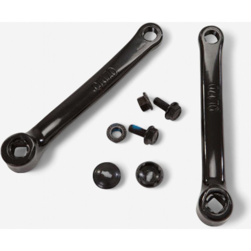 Kurbelset 155 mm - schwarz