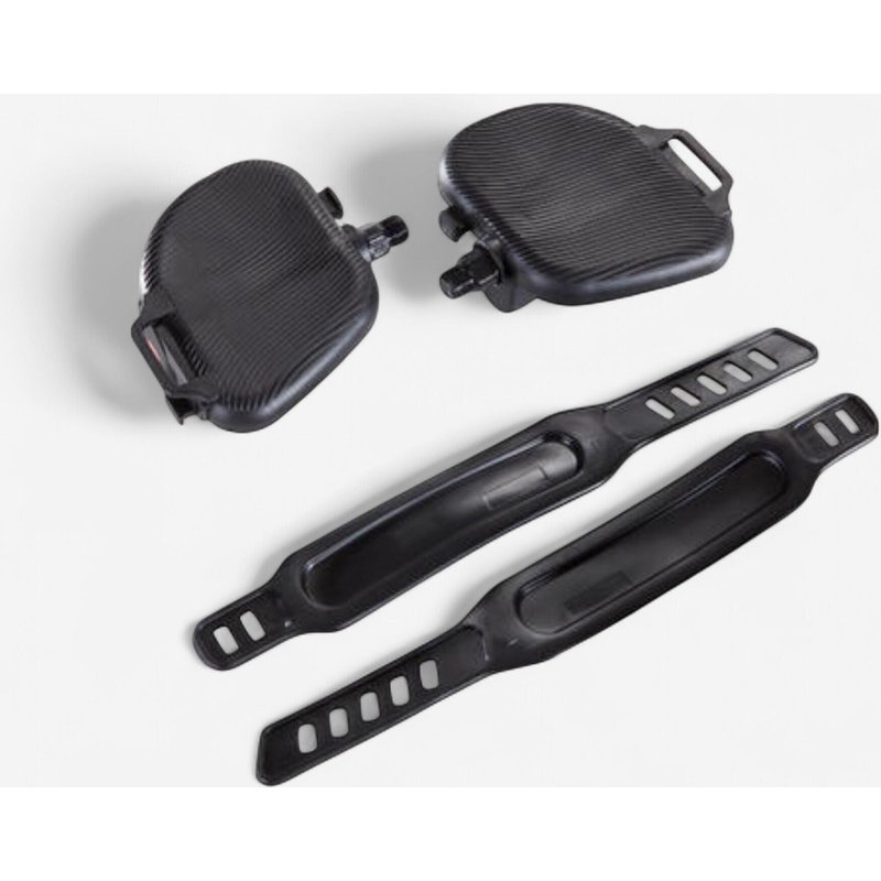 Pedalpaar - für Monobloc schwarz