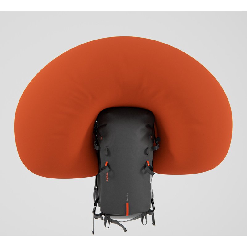 Airbag-Rucksack für Tourenski/Freeride 30 l - schwarz (Kartusche nicht inkl.)