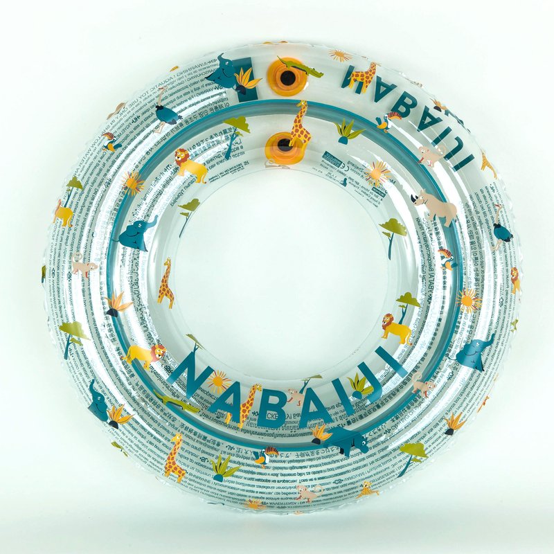Schwimmring aufblasbar 65 cm - Savanne transparent