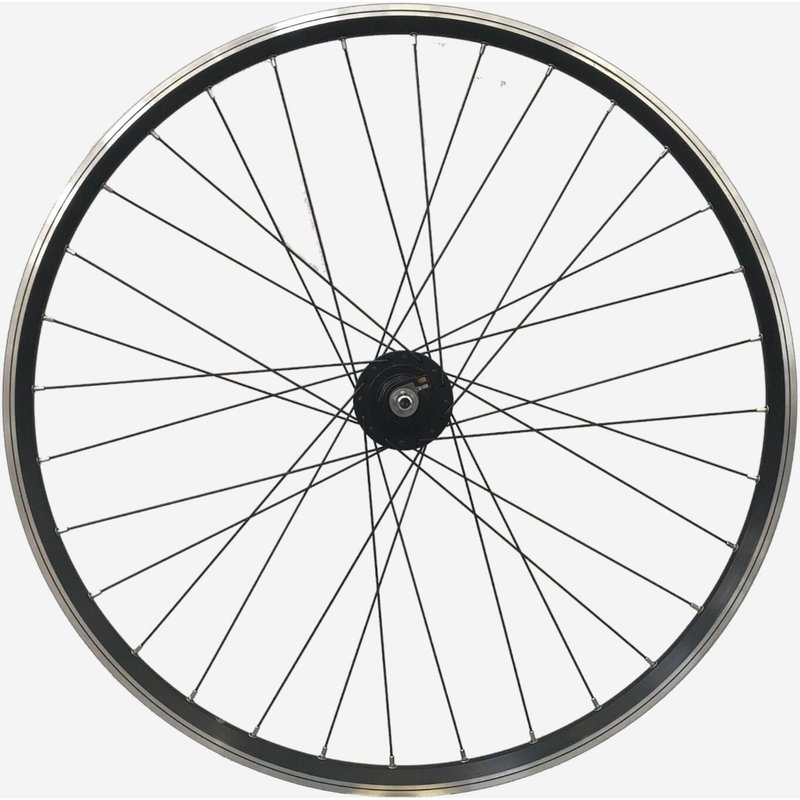 Vorderrad 28 Zoll Hohlkammerfelge V-Brake Nabendynamo Shimano DH-C3000-1N LD 500