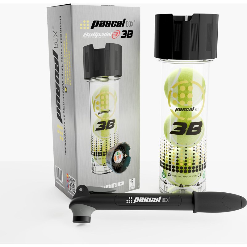 Druckhalter für Padelbälle - Bullpadel Pascal Box