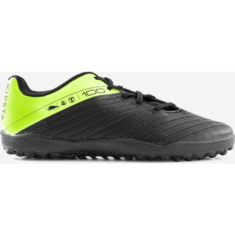Kinder Fußball Multinockenschuhe TF - 100 schwarz/gelb