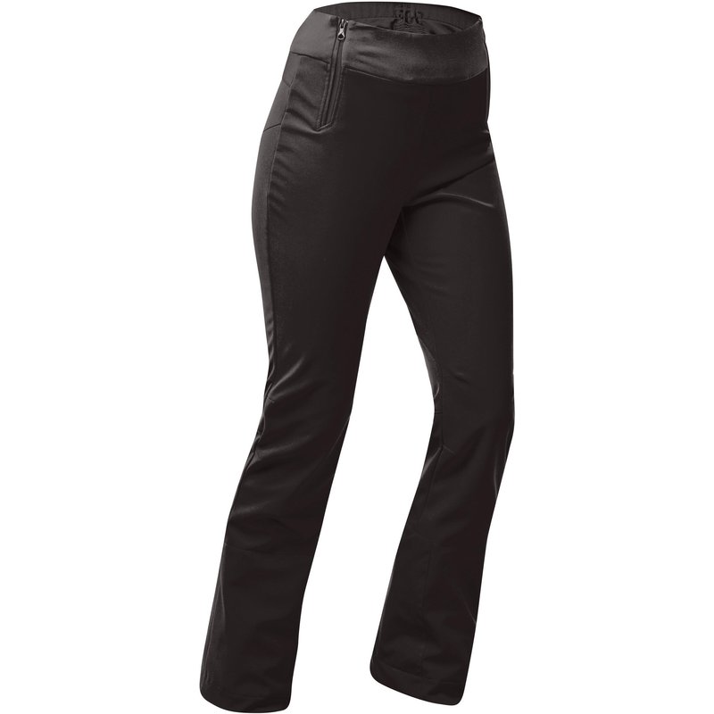 Skihose Damen wasserdicht anliegend - 500 Slim schwarz