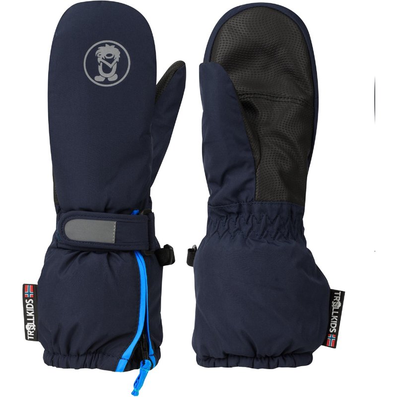 Skifäustling Troll Mitten XT Kids magenta, navy