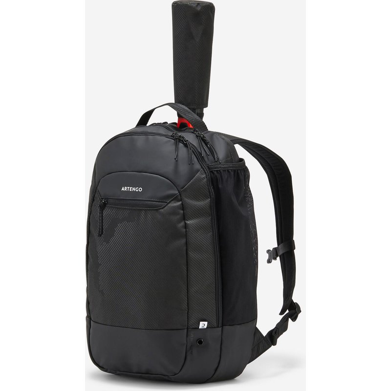Tennisrucksack - M Team 24 L schwarz/grau