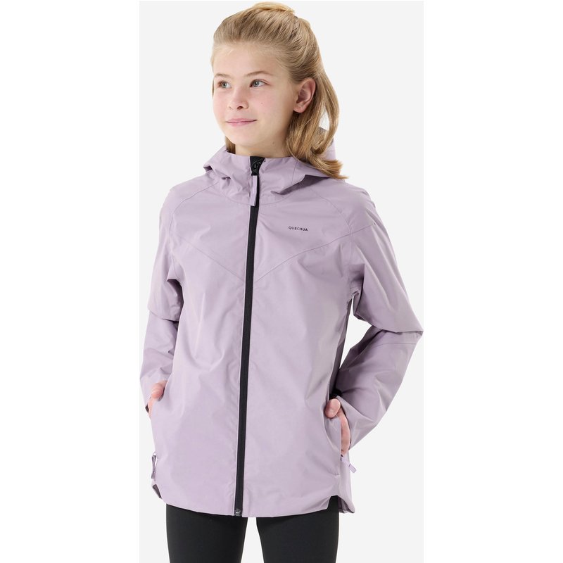 Wanderjacke Kinder Gr. 122-170 wasserdicht - MH500 lila