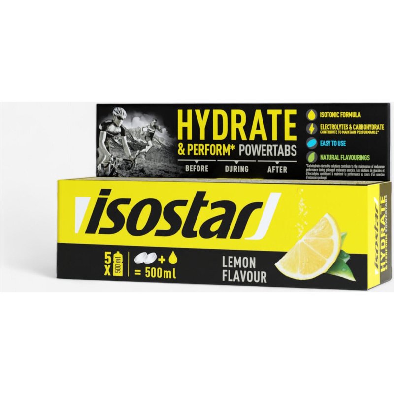 Iso-Brausetabletten Powertabs Zitrone 10 × 12 g
