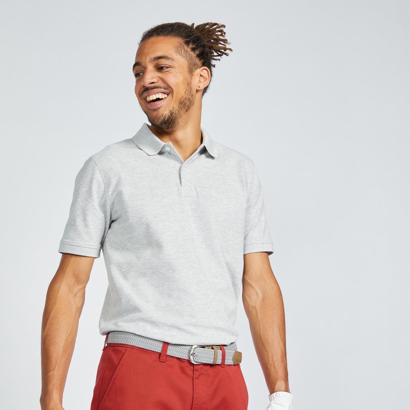 Herren Poloshirt - MW500 hellgrau