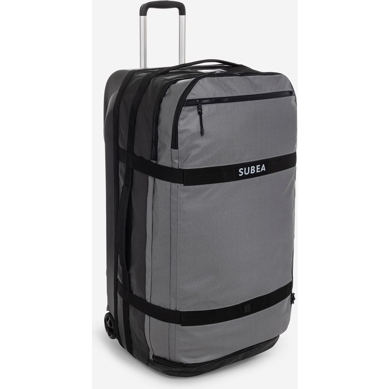 Tauchtasche mit Rollen 120 l schwarz/grau