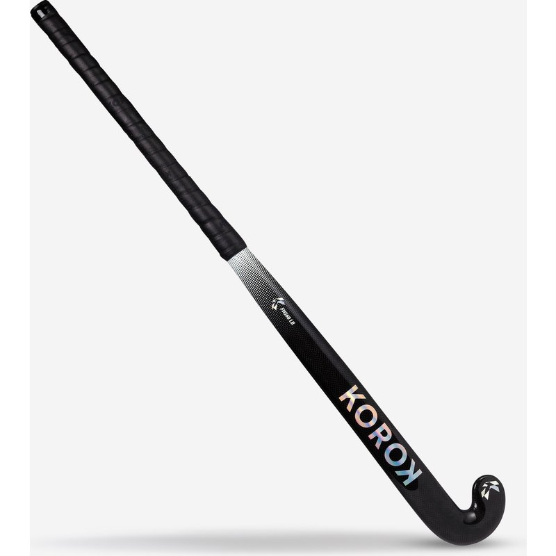 Feldhockeyschläger Damen/Herren Fortgeschrittene LowBow 60 % Carbon FH560 schwarz/grau
