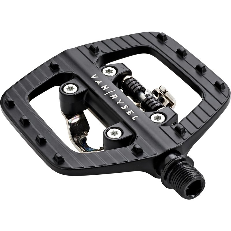 2-in-1 Rennrad Trekking MTB Flachpedal und Klickpedal