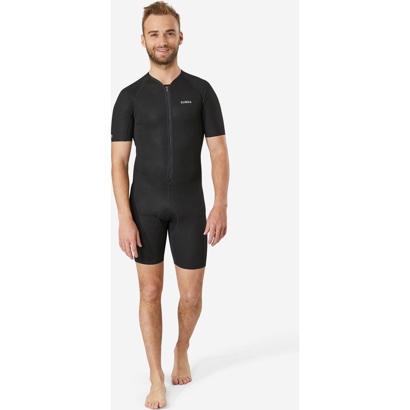 Neoprenunterzieher Tauchen SCD 1 mm schwarz/grau