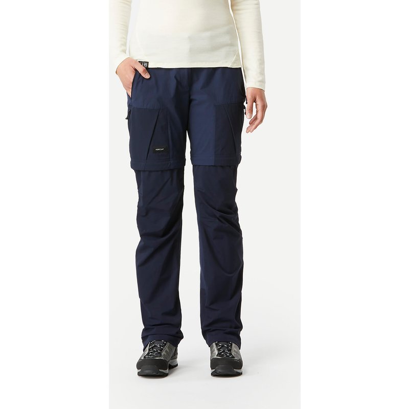 Zip-off-Hose Damen Trekking - Xplore blau