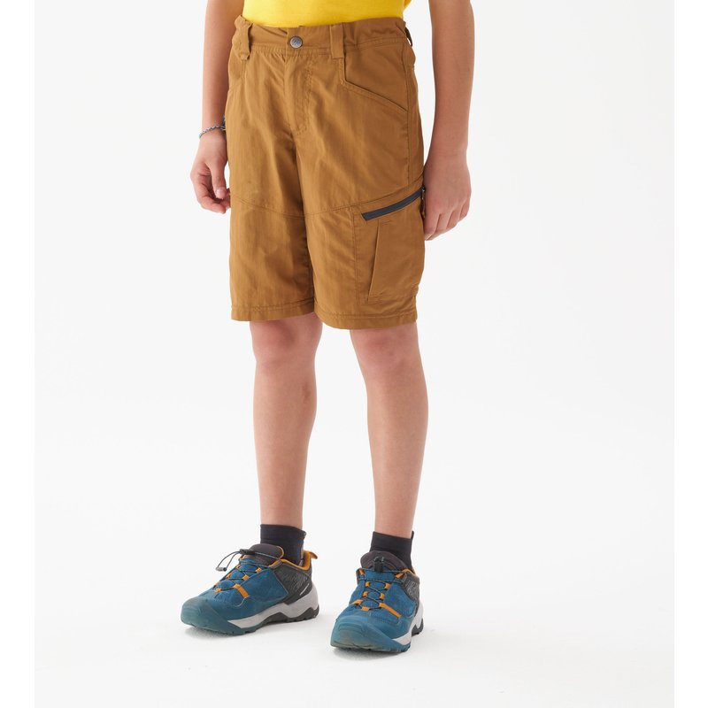 Wandershorts MH500 Kinder Gr. 122–170 Bergwandern braun