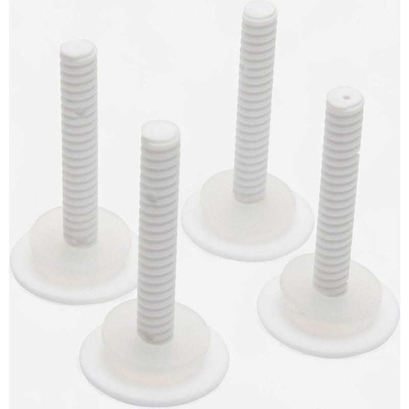 Schrauben für Schaumstoffboard 4er-Set - weiss