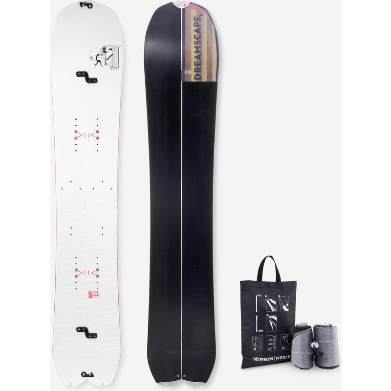Splitboard-Set Erwachsene inkl. Fell nach Maß