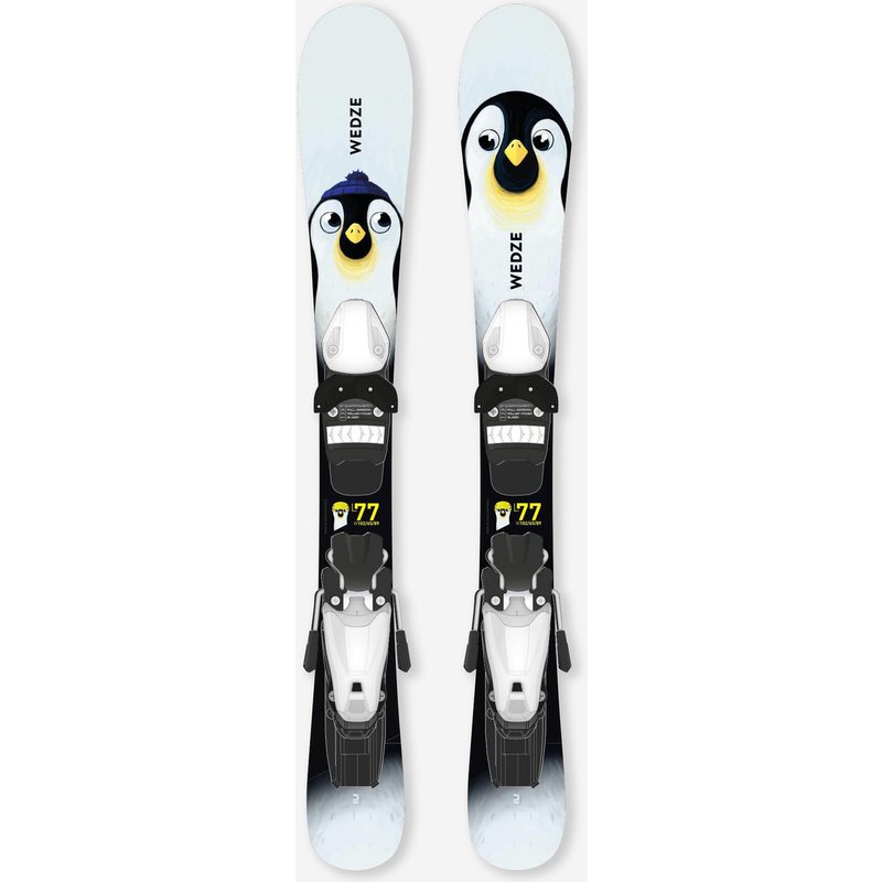 Ski Kinder mit Bindung Piste - Boost 100 Pinguin