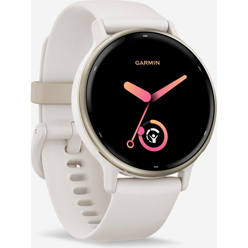 GPS-Uhr Smartwatch Multisport Sport und Fitness - vívoactive 5 weiß