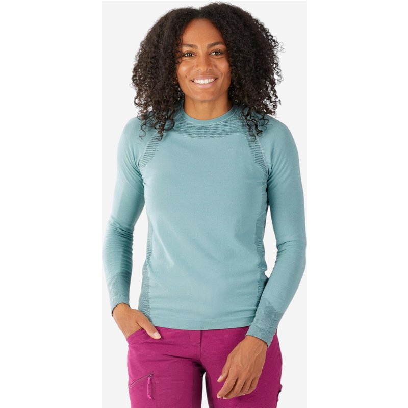 Damen seamless langarm Merinoshirt - Alpinism