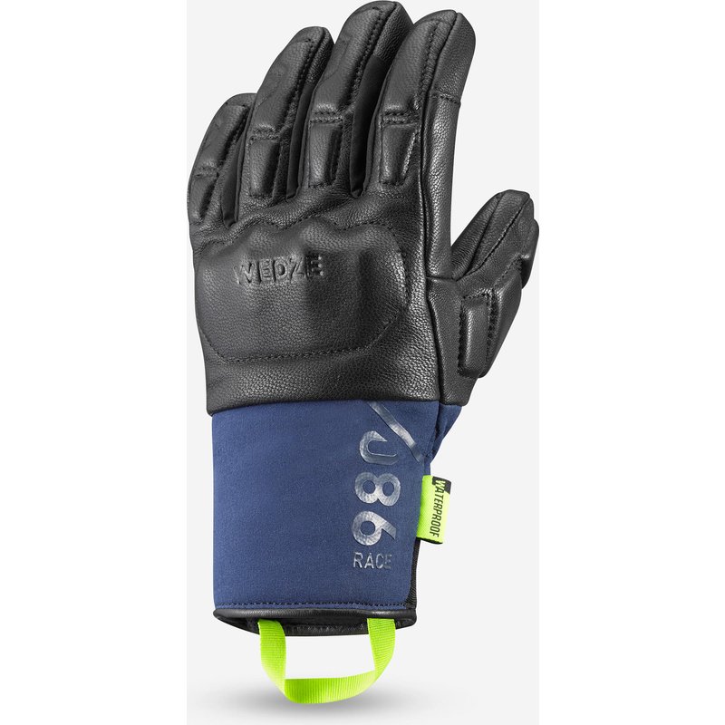 Skihandschuhe Kinder verstärkte Daumen Race - 980 schwarz/blau