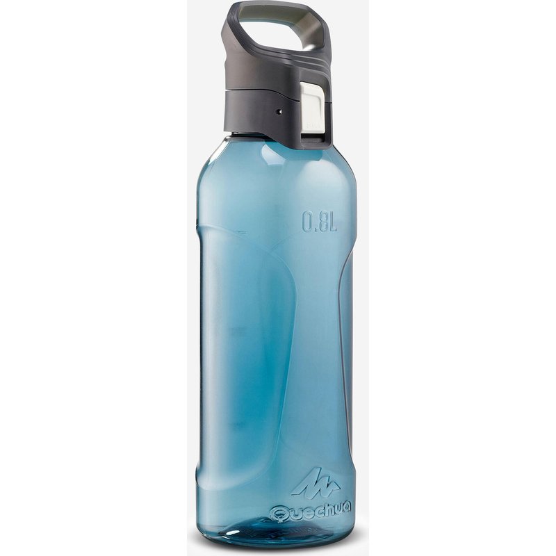 Trinkflasche 500 Ecozen® 0,8 l mit Schnellverschluss Wandern blau
