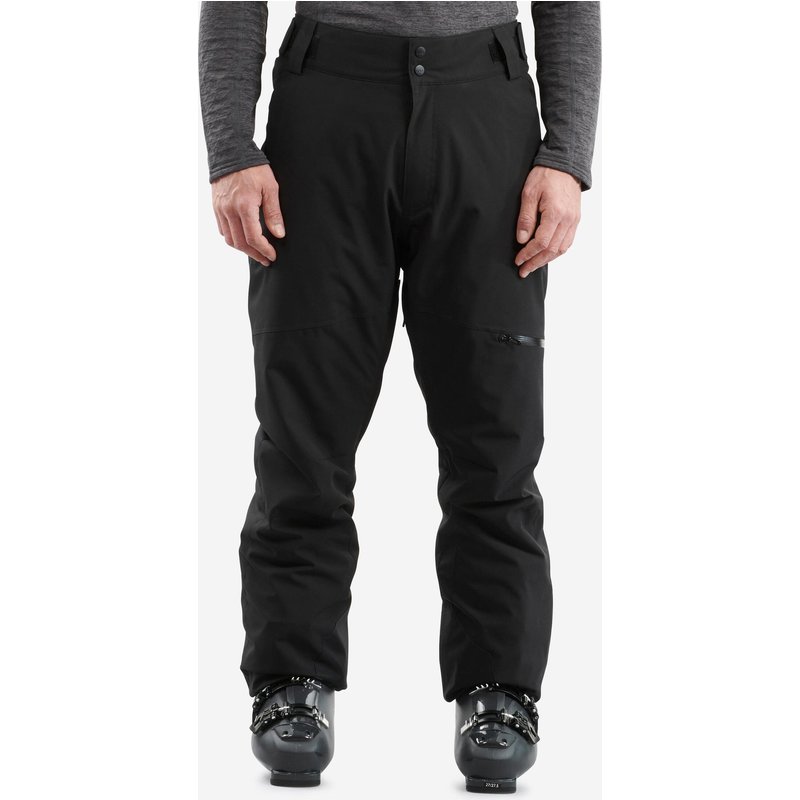 Skihose Herren warm verstellbar Piste – 500 schwarz