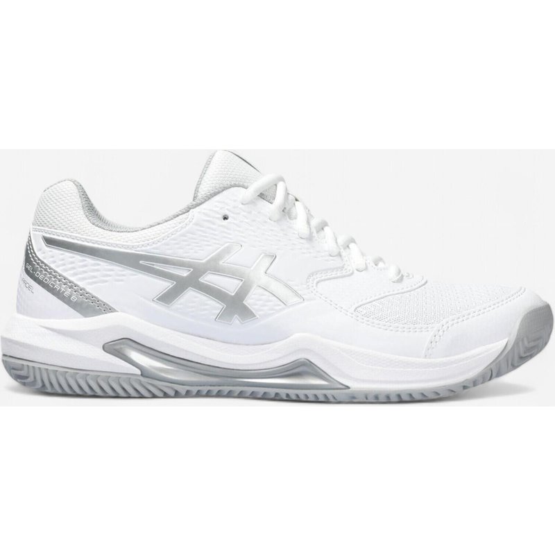 Damen Padelschuhe Asics - Gel Dedicate 8 weiss/grau